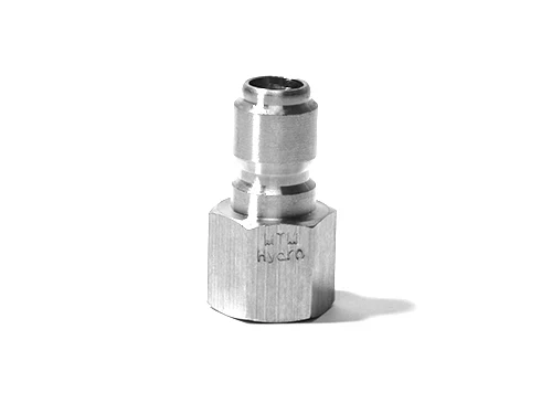 Hydrojet STAINLESS STEEL QC PLUG 3/8FPT