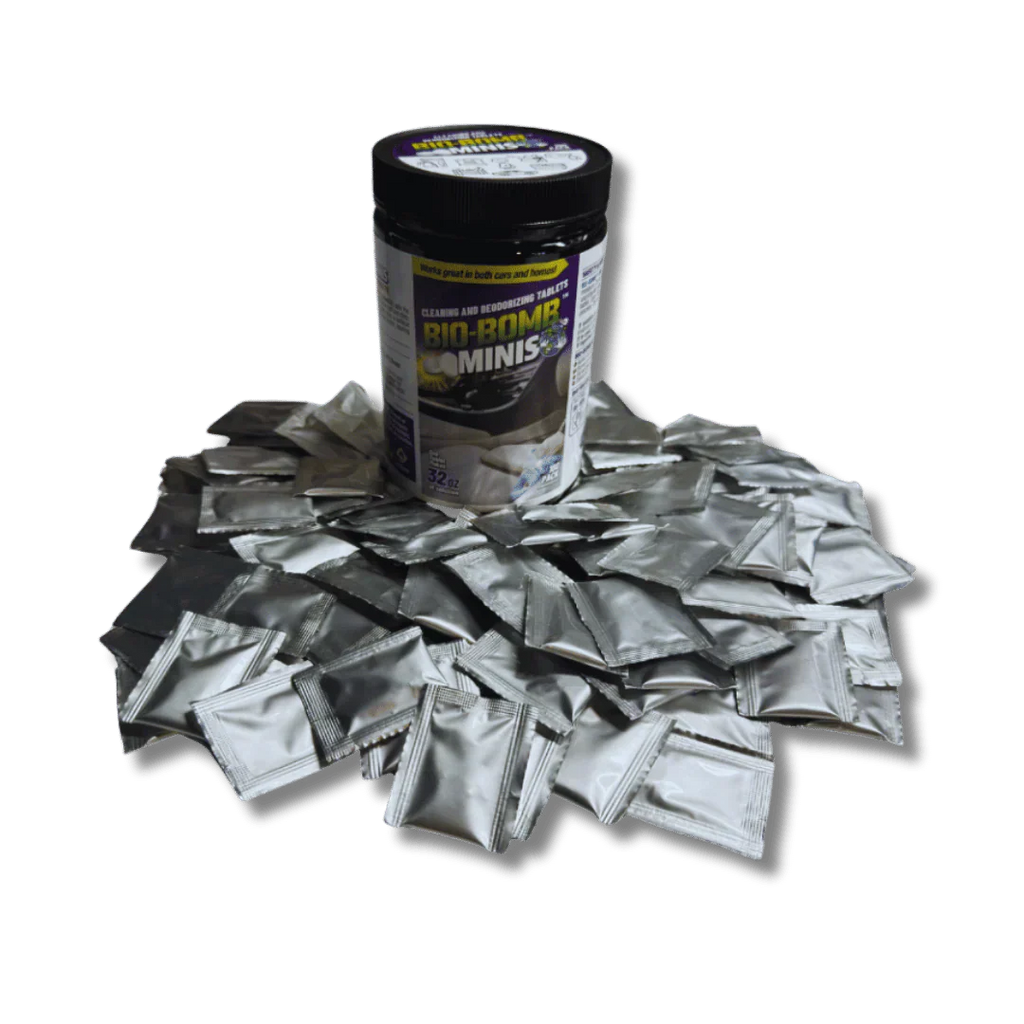 Bio-Bomb Minis: Dissolvable Cleaning & Deodorizing Tablets