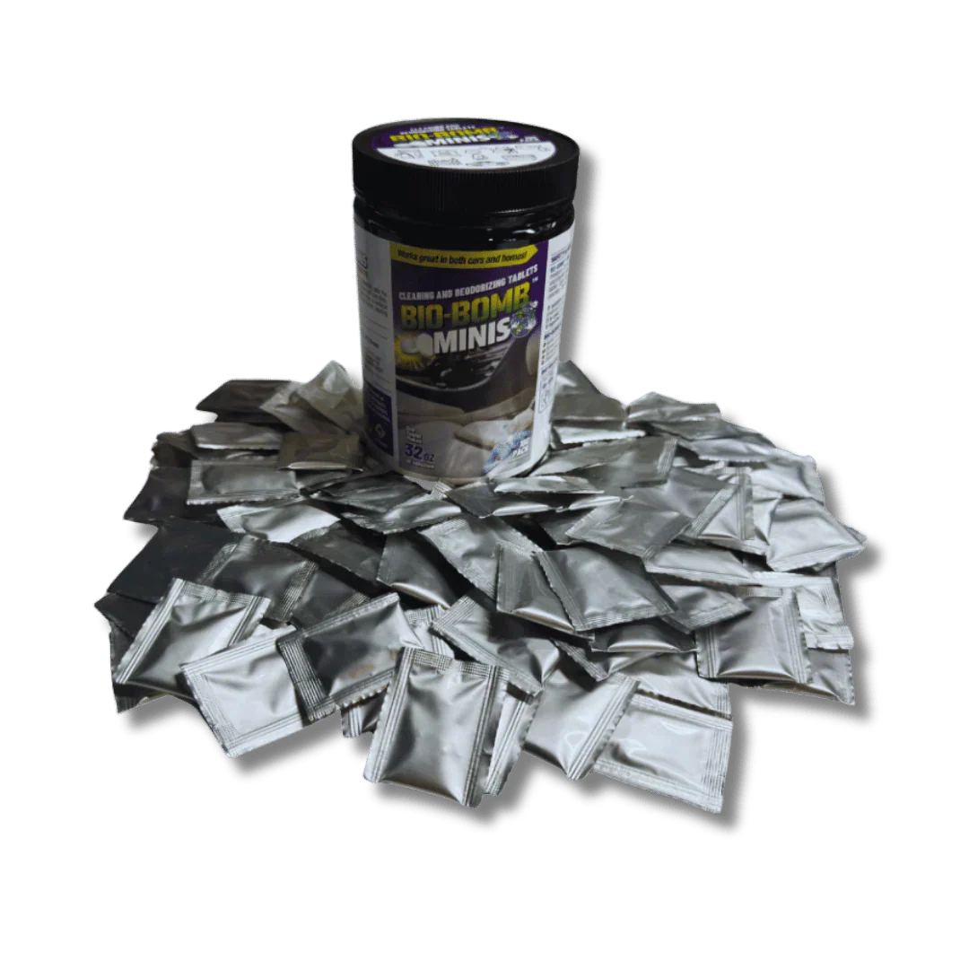 Bio-Bomb Minis: Dissolvable Cleaning & Deodorizing Tablets