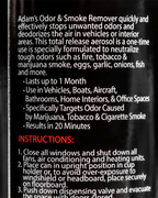 Adam's Aerosol Odor & Smoke Remover