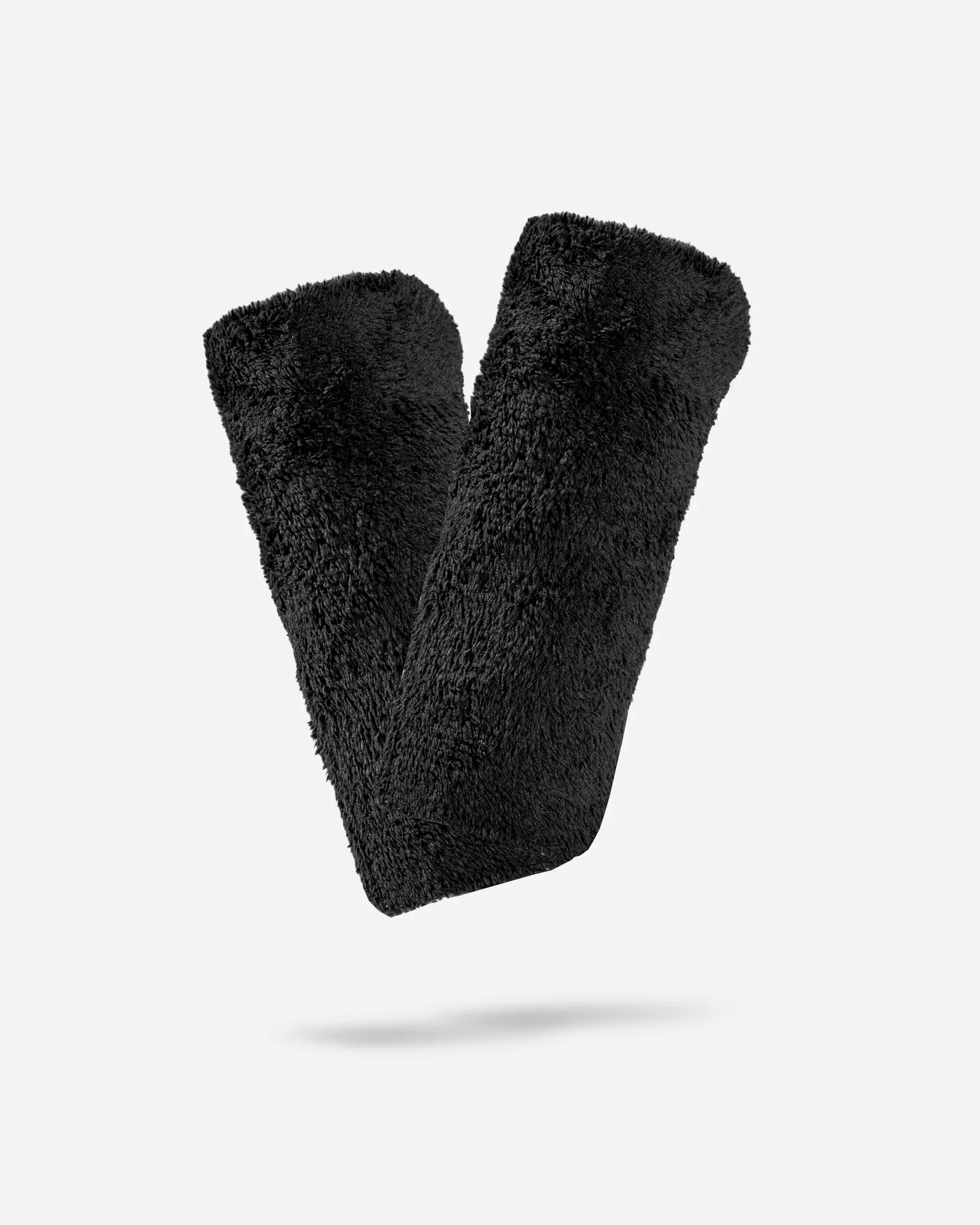 Adam's Borderless Lite Plush Towel (Black)