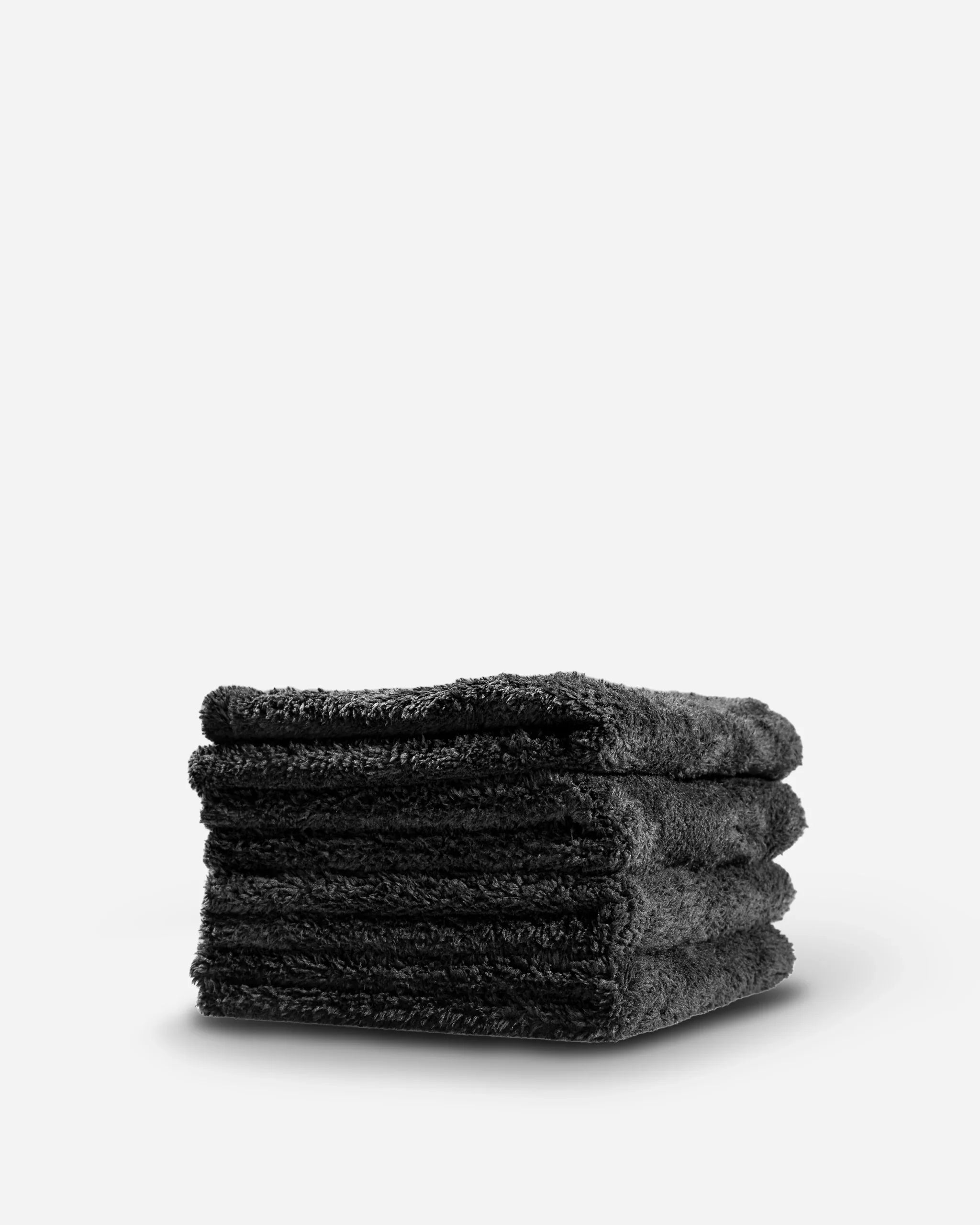 Adam's Borderless Lite Plush Towel (Black)