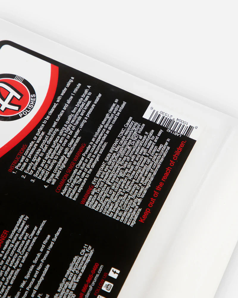 Adam's Concrete Cleaner Gallon