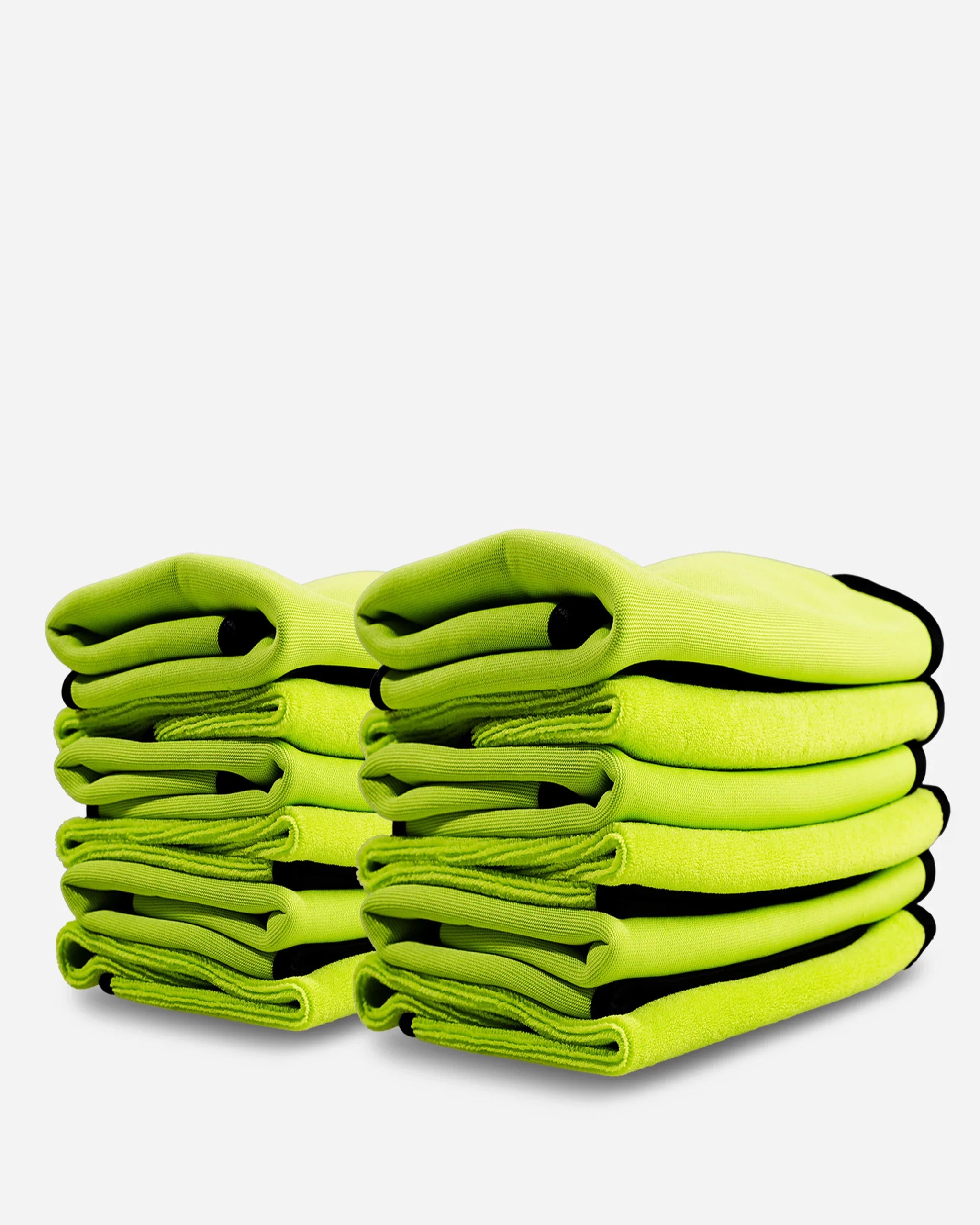 Adam's Microfiber Glass Scrubbing Towel (Green)