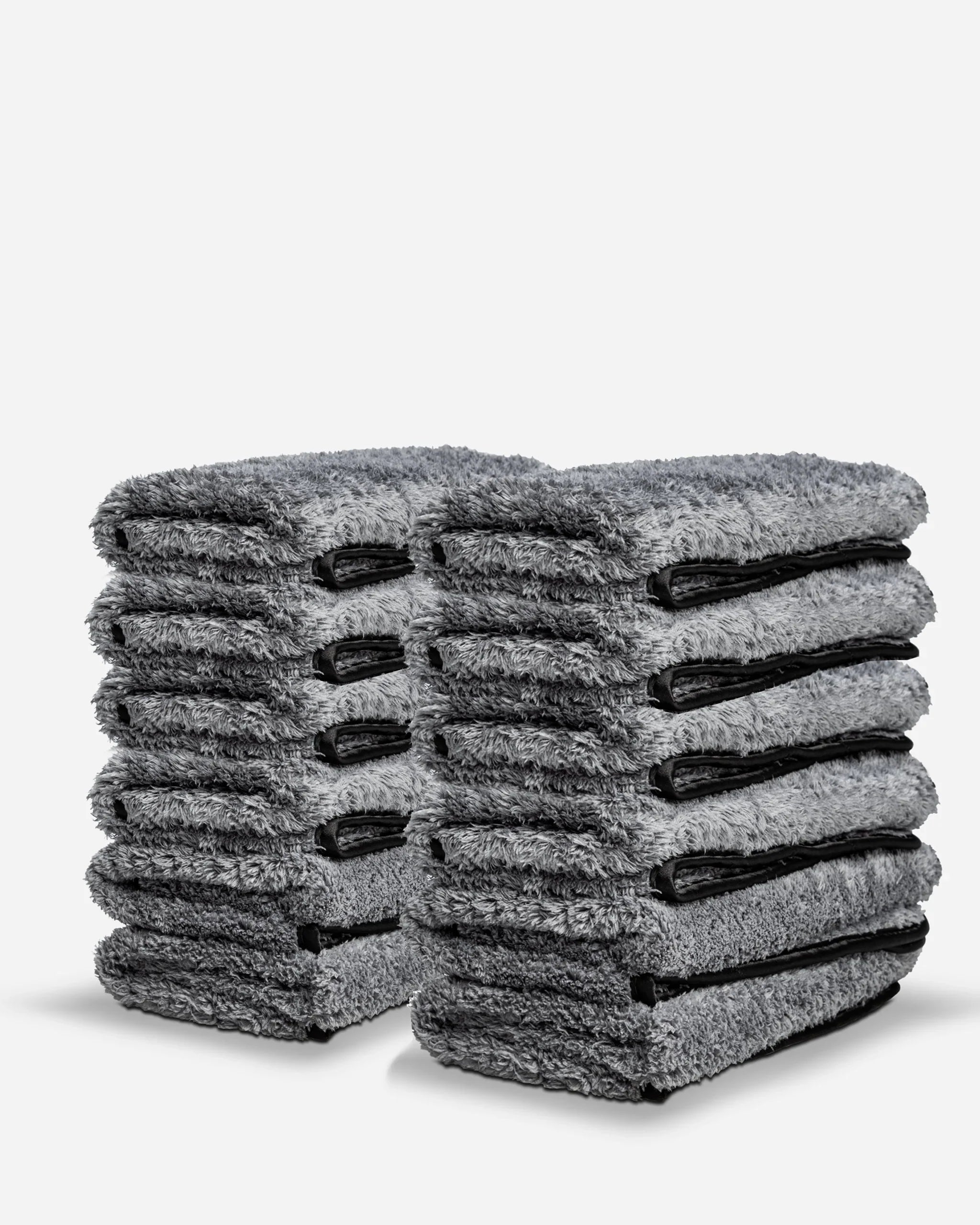 Adam's Plush Waffle Microfiber Towel (Grey)