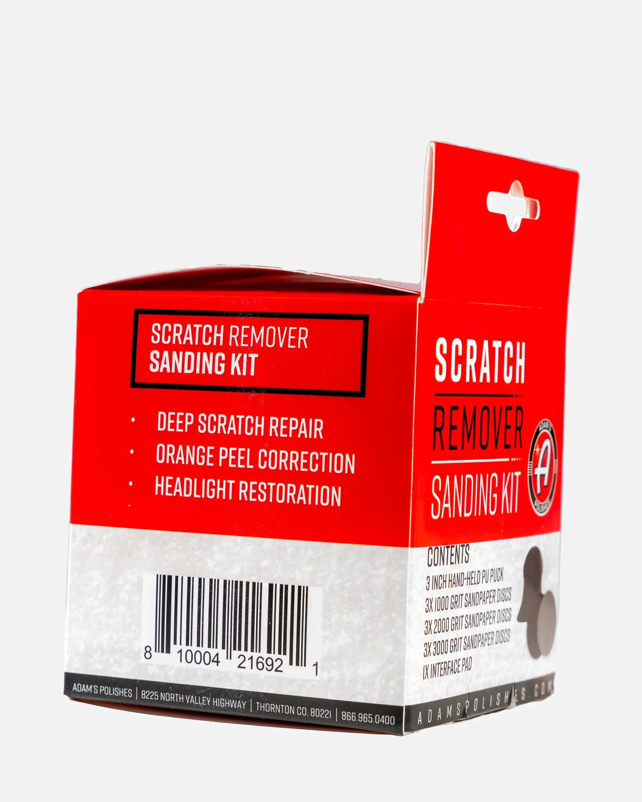 Adam's Scratch Remover Sanding Kit