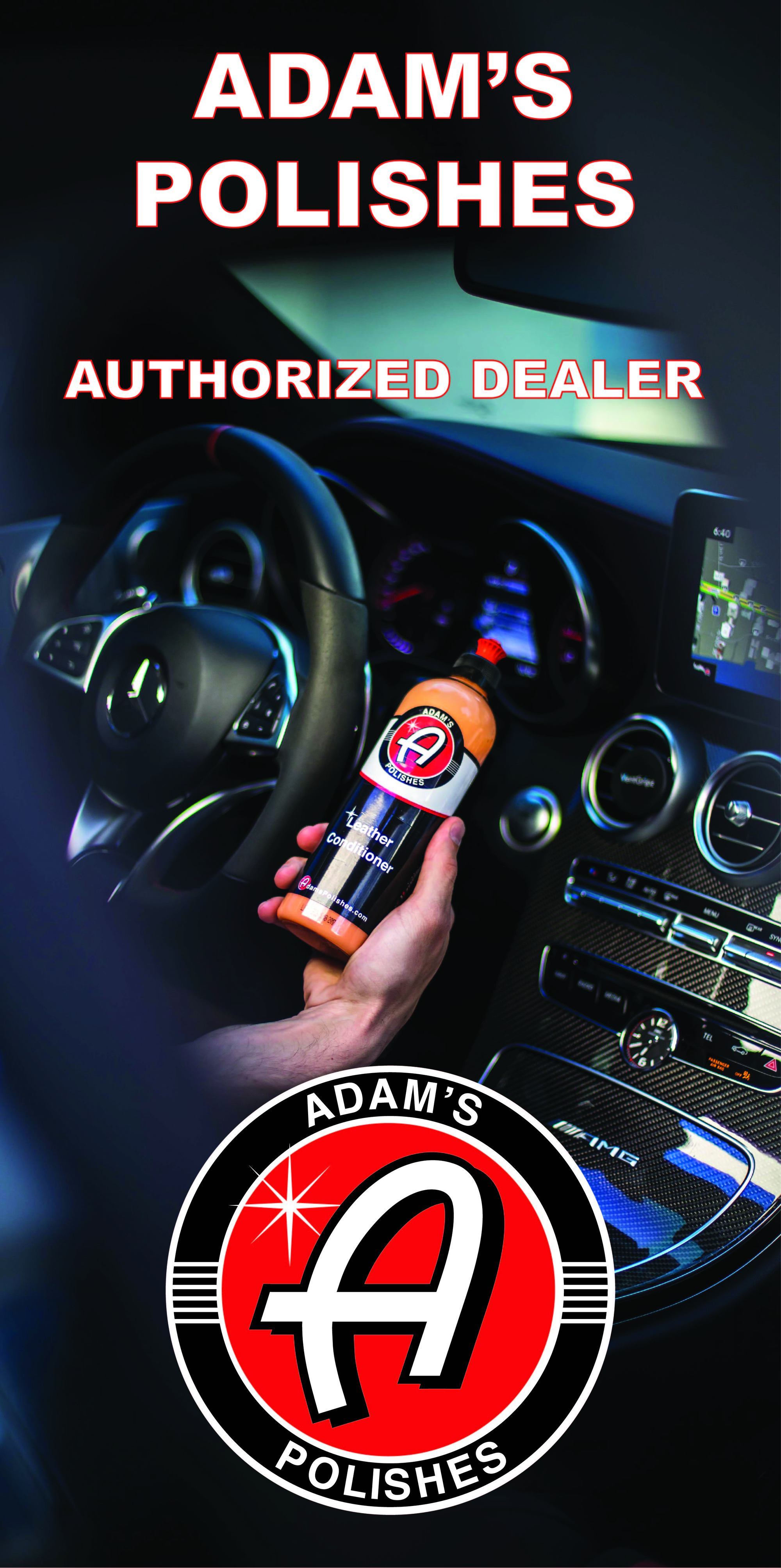 ADAM'S 8X4 PRODUCT BANNER