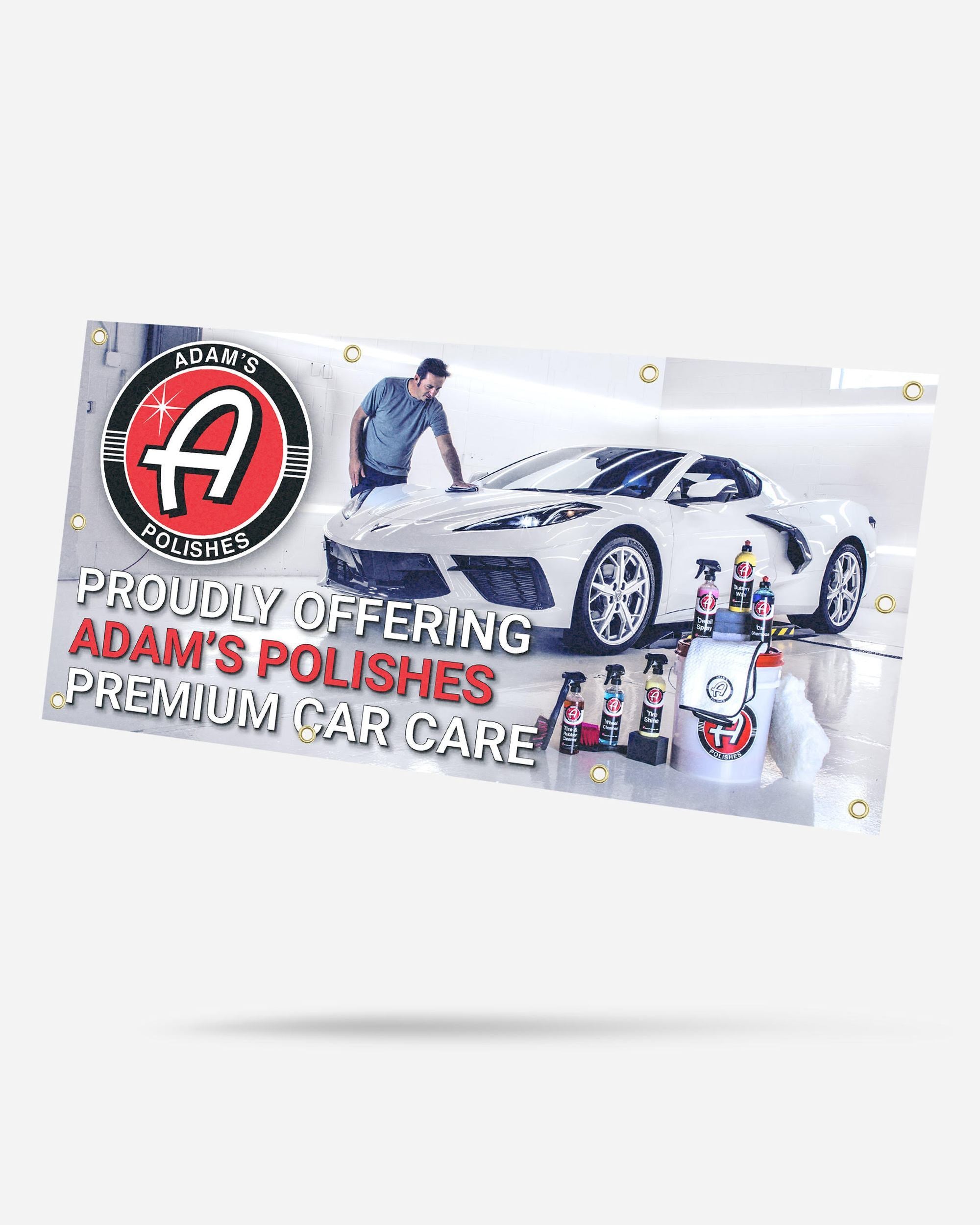 ADAM'S 4X8 CAR BANNER